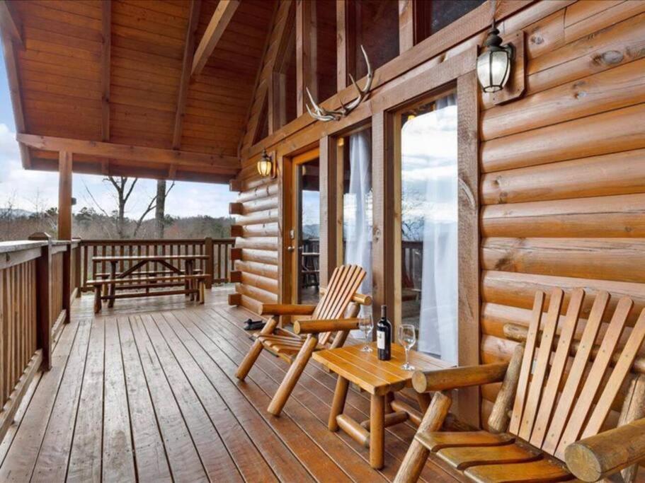 Вилла Breathtaking Views Of The Smokies, 3 Mins To Гатлинбург Экстерьер фото