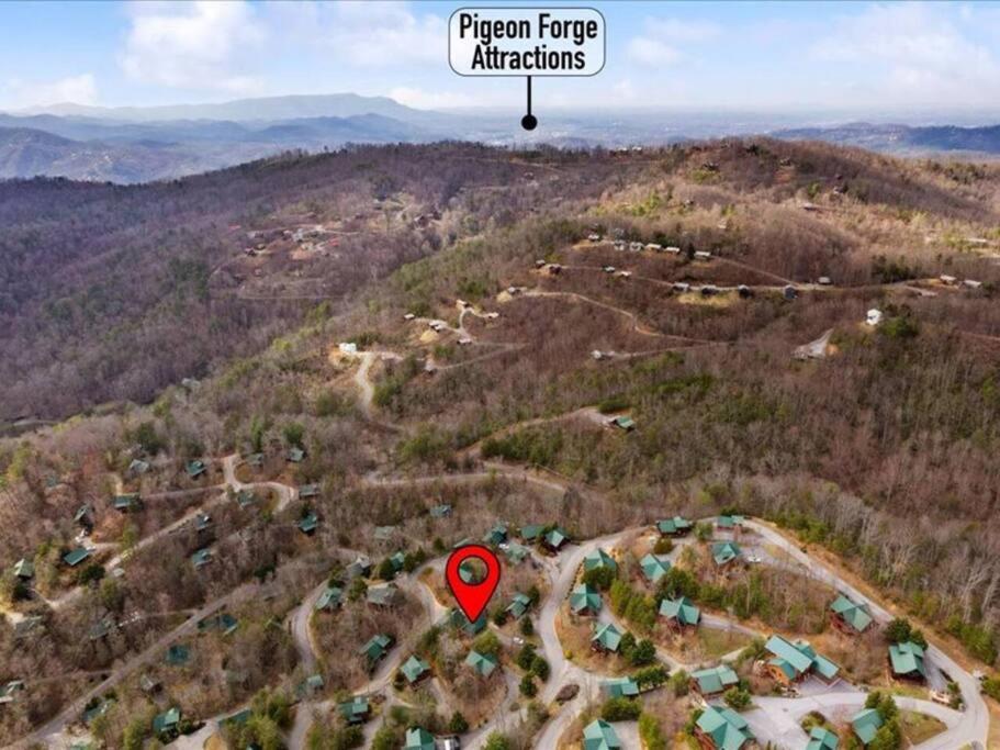 Вилла Breathtaking Views Of The Smokies, 3 Mins To Гатлинбург Экстерьер фото